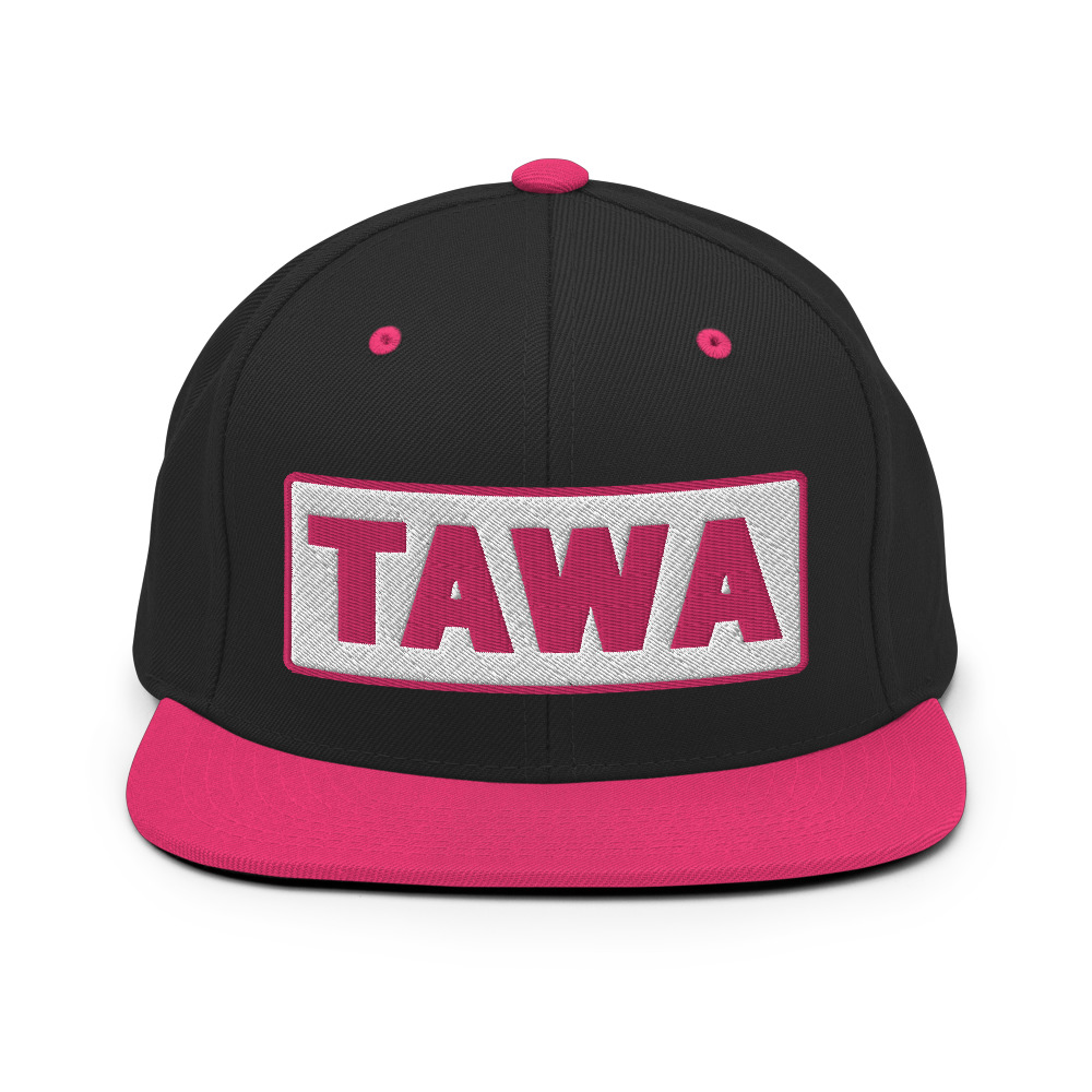 Casquette Snapback TAWA blanc