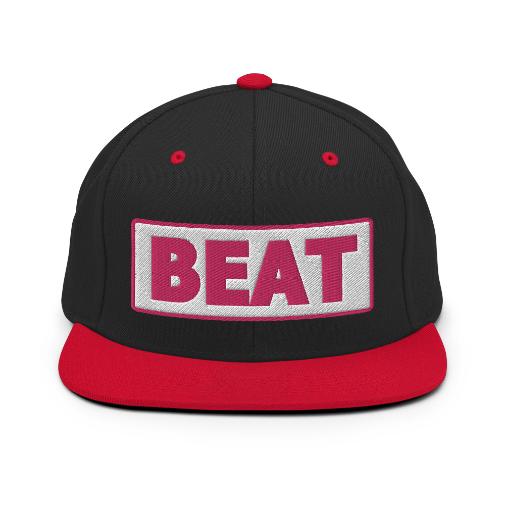 Casquette Snapback BEAT blanc – Image 8