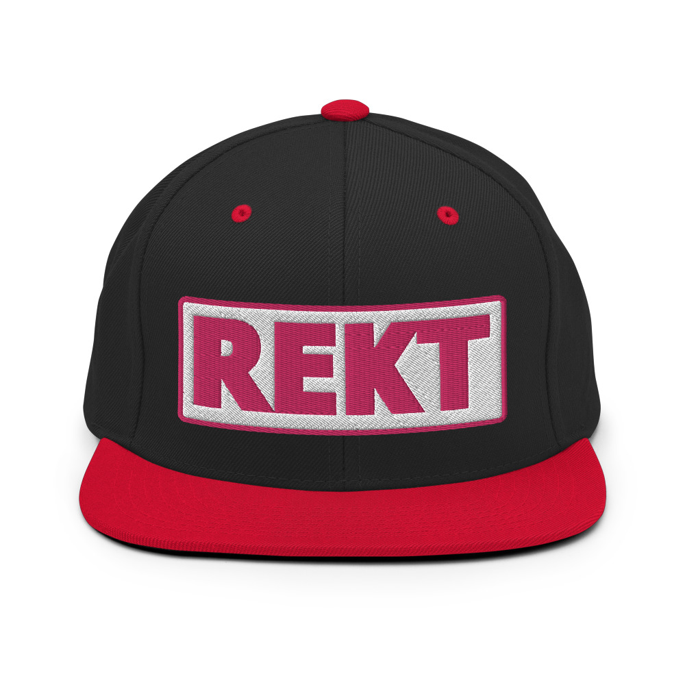Casquette Snapback REKT blanc – Image 8