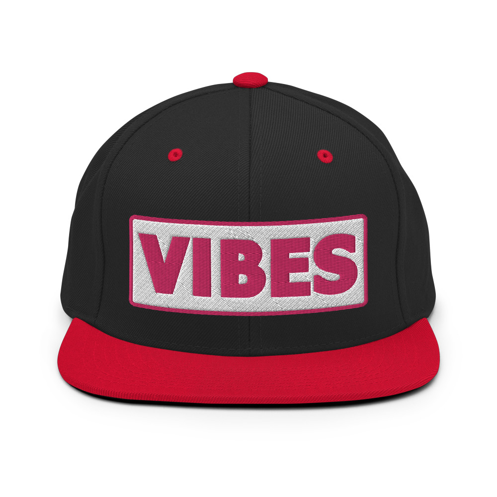 Casquette Snapback VIBES blanc – Image 8