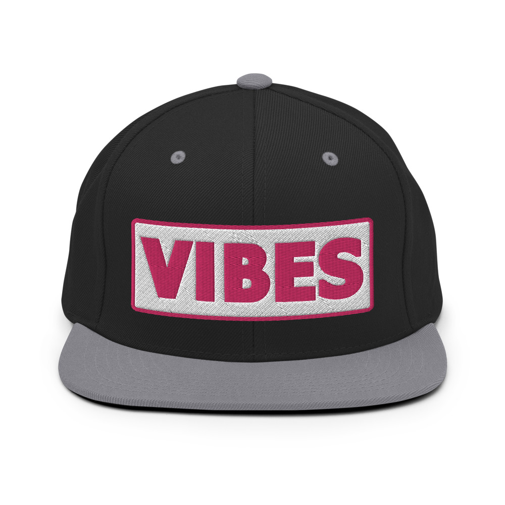 Casquette Snapback VIBES blanc – Image 7