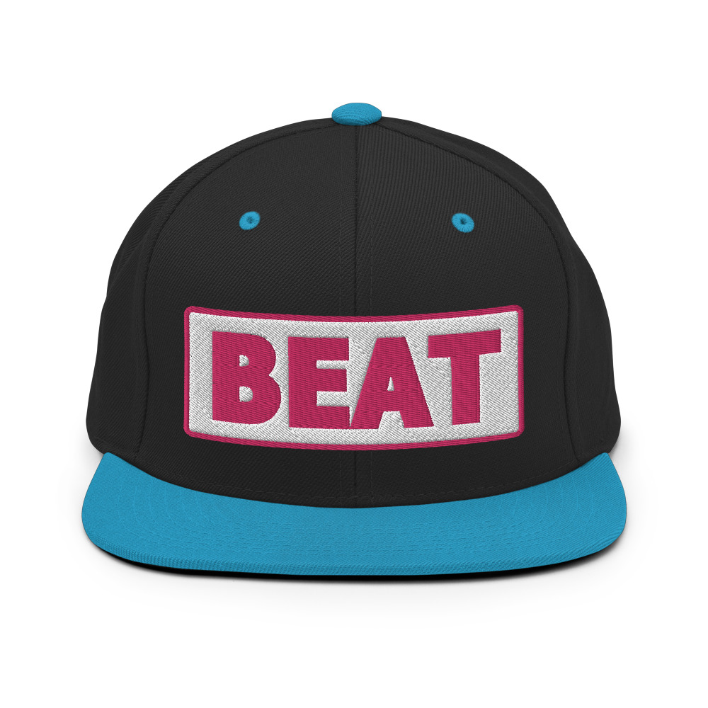 Casquette Snapback BEAT blanc – Image 5