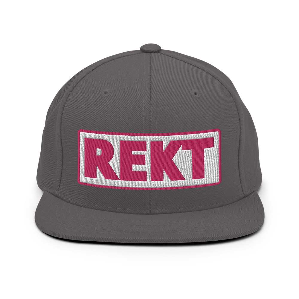 Casquette Snapback REKT blanc – Image 13