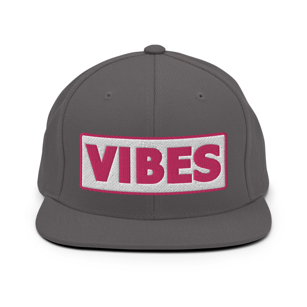Casquette Snapback VIBES blanc – Image 13