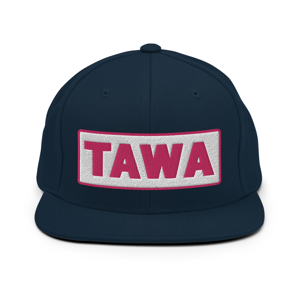 Casquette Snapback TAWA blanc – Image 2