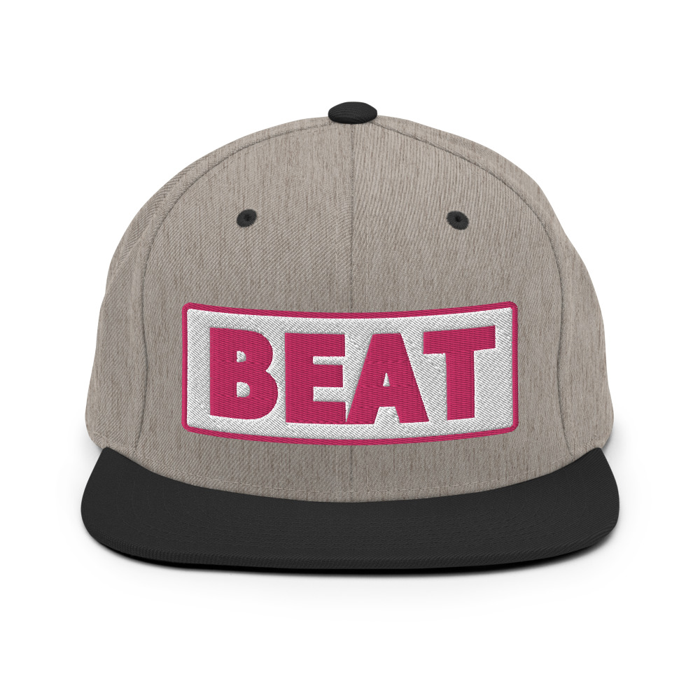 Casquette Snapback BEAT blanc – Image 14