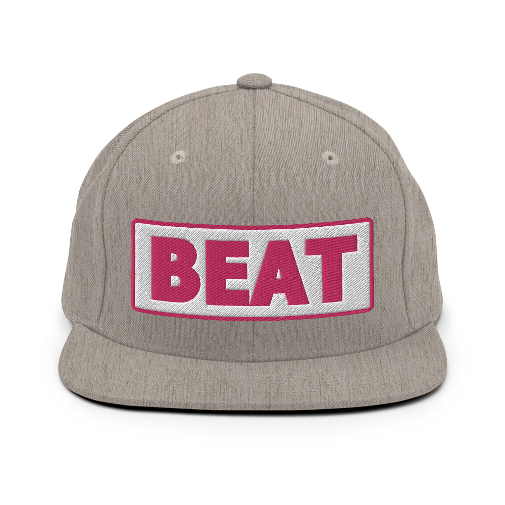 Casquette Snapback BEAT blanc – Image 15