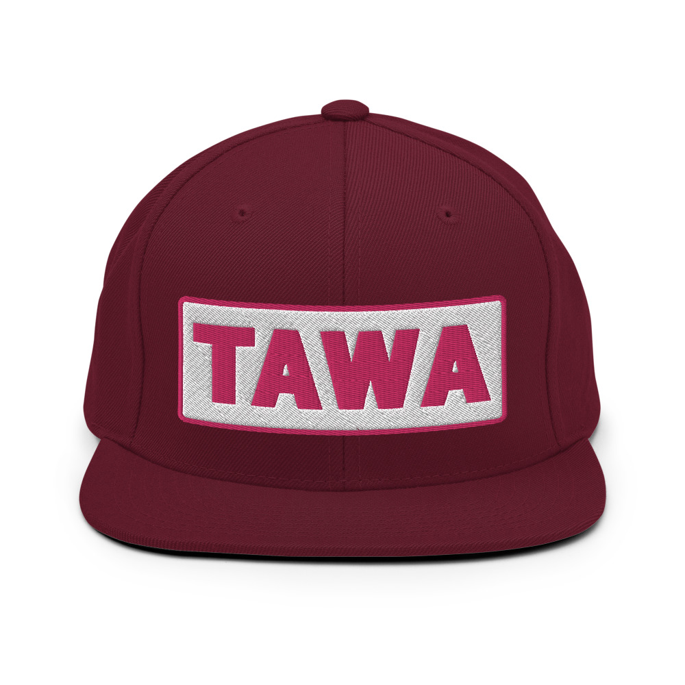 Casquette Snapback TAWA blanc – Image 3