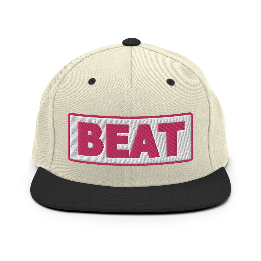 Casquette Snapback BEAT blanc – Image 17