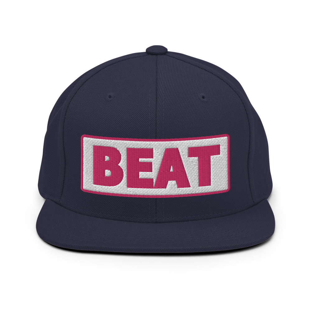 Casquette Snapback BEAT blanc – Image 11