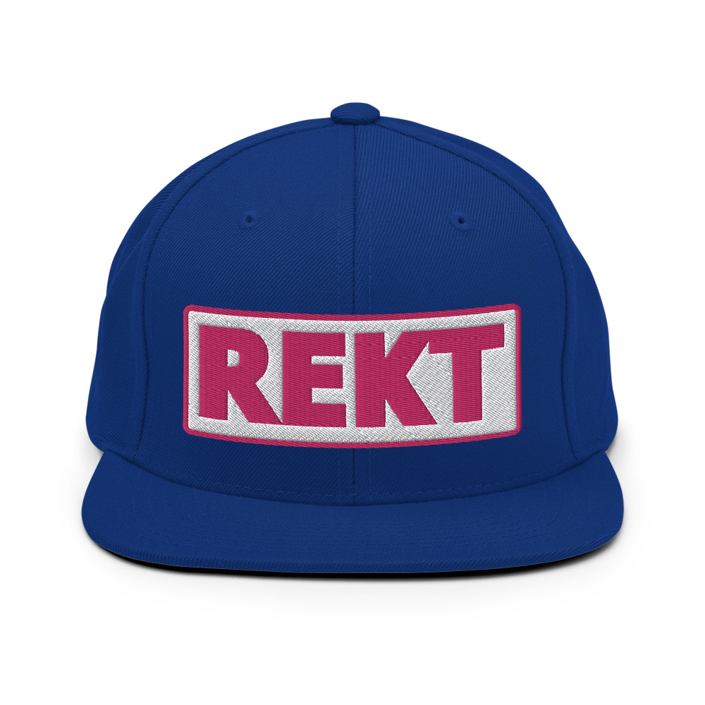 Casquette Snapback REKT blanc – Image 9