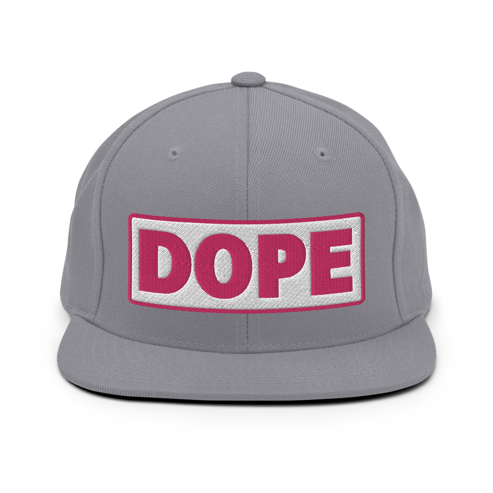 Casquette Snapback DOPE blanc – Image 16