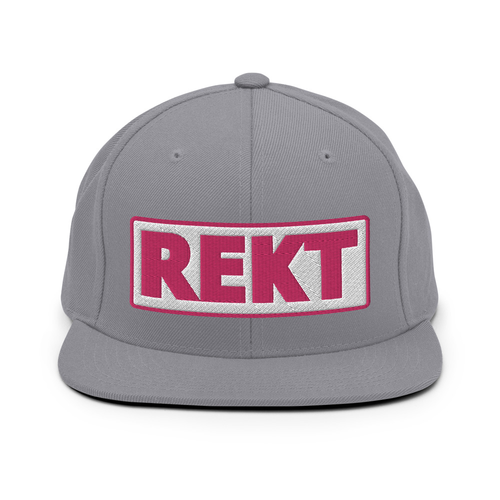 Casquette Snapback REKT blanc – Image 16