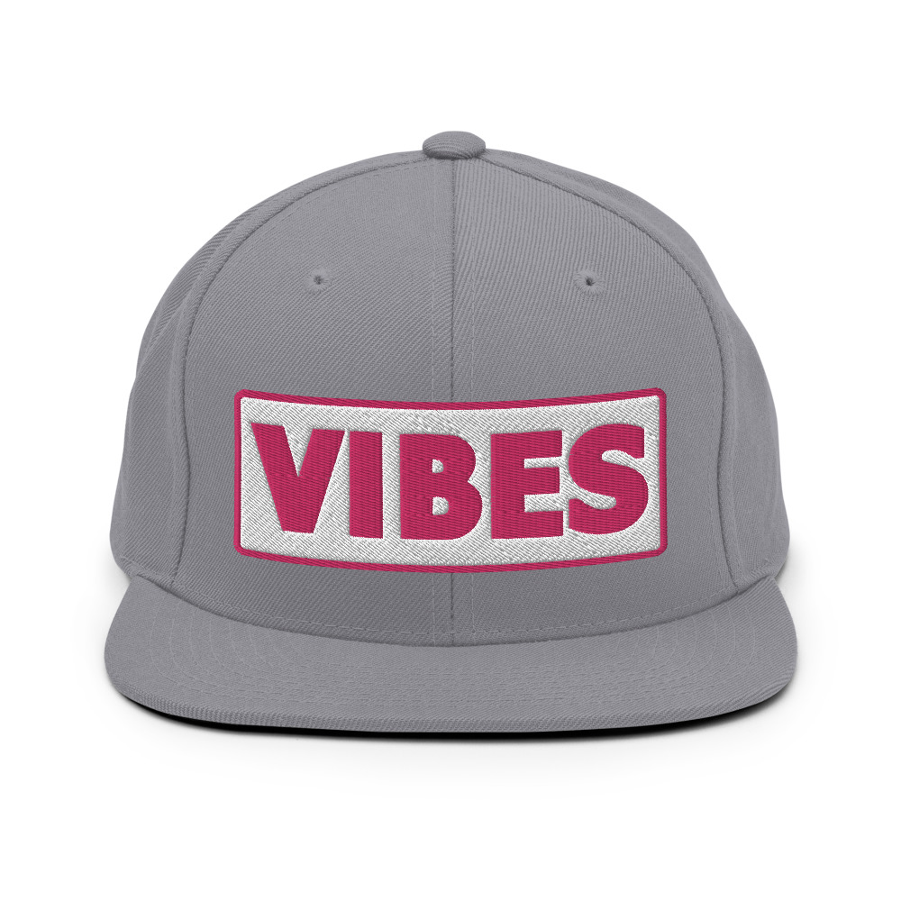 Casquette Snapback VIBES blanc – Image 16
