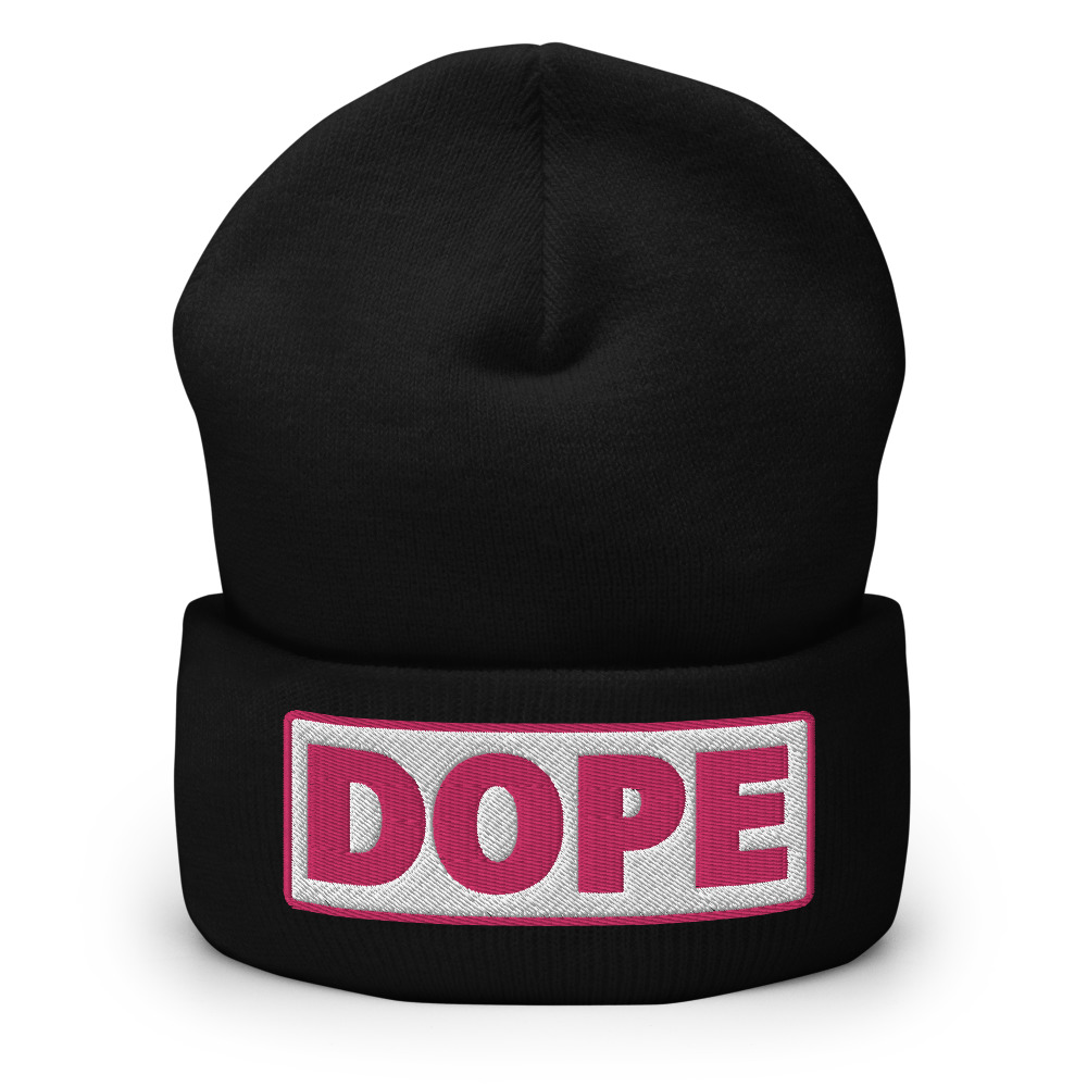 Bonnet DOPE blanc – Image 2