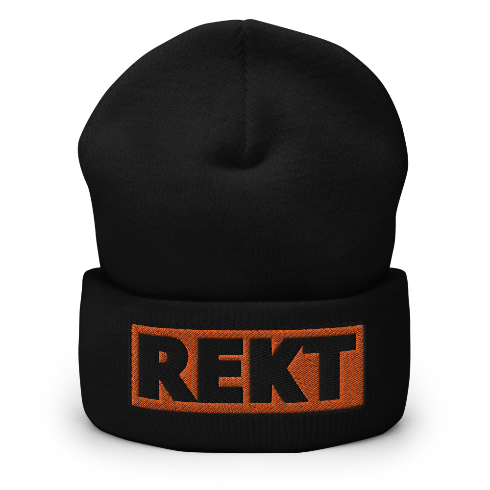 Bonnet REKT orange – Image 2
