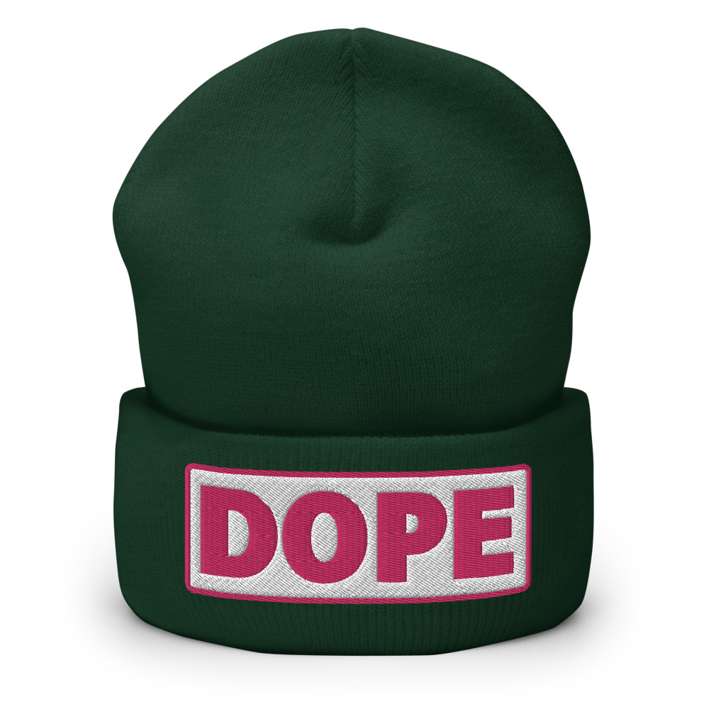 Bonnet DOPE blanc – Image 4
