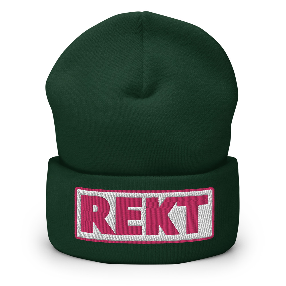 Bonnet REKT blanc – Image 3