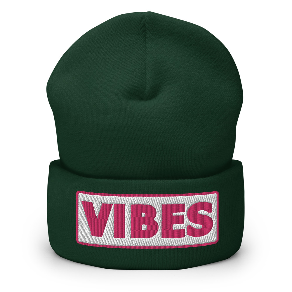 Bonnet VIBES blanc – Image 3