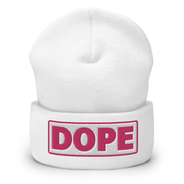Bonnet DOPE blanc
