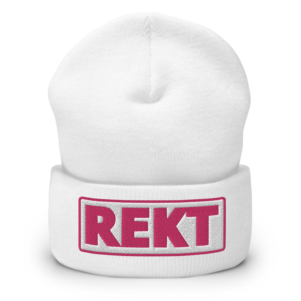 Bonnet REKT blanc – Image 6