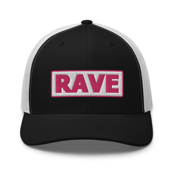 Casquette Trucker RAVE blanc