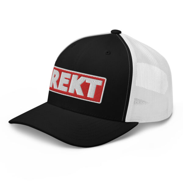 Casquette Trucker REKT rouge
