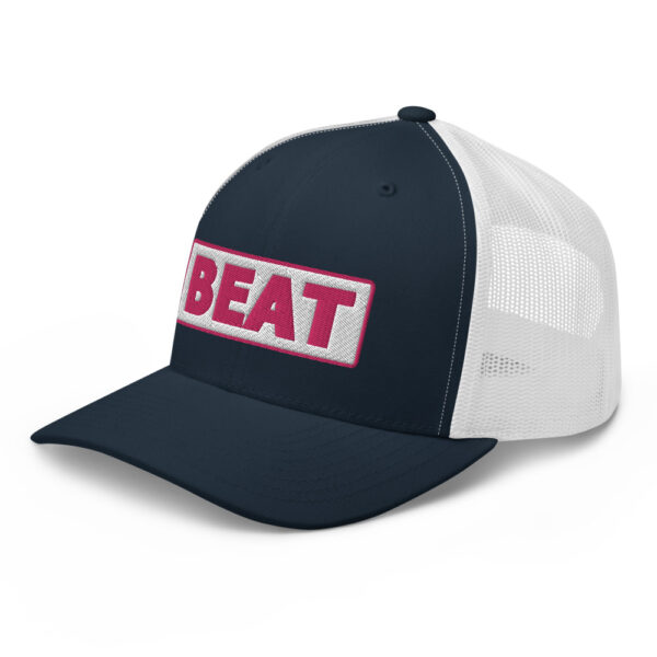 Casquette Trucker BEAT blanc