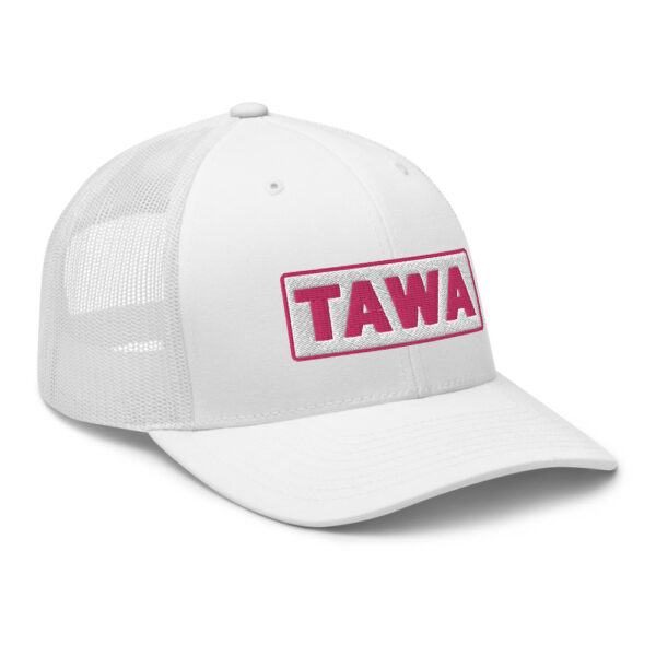 Casquette Trucker TAWA blanc