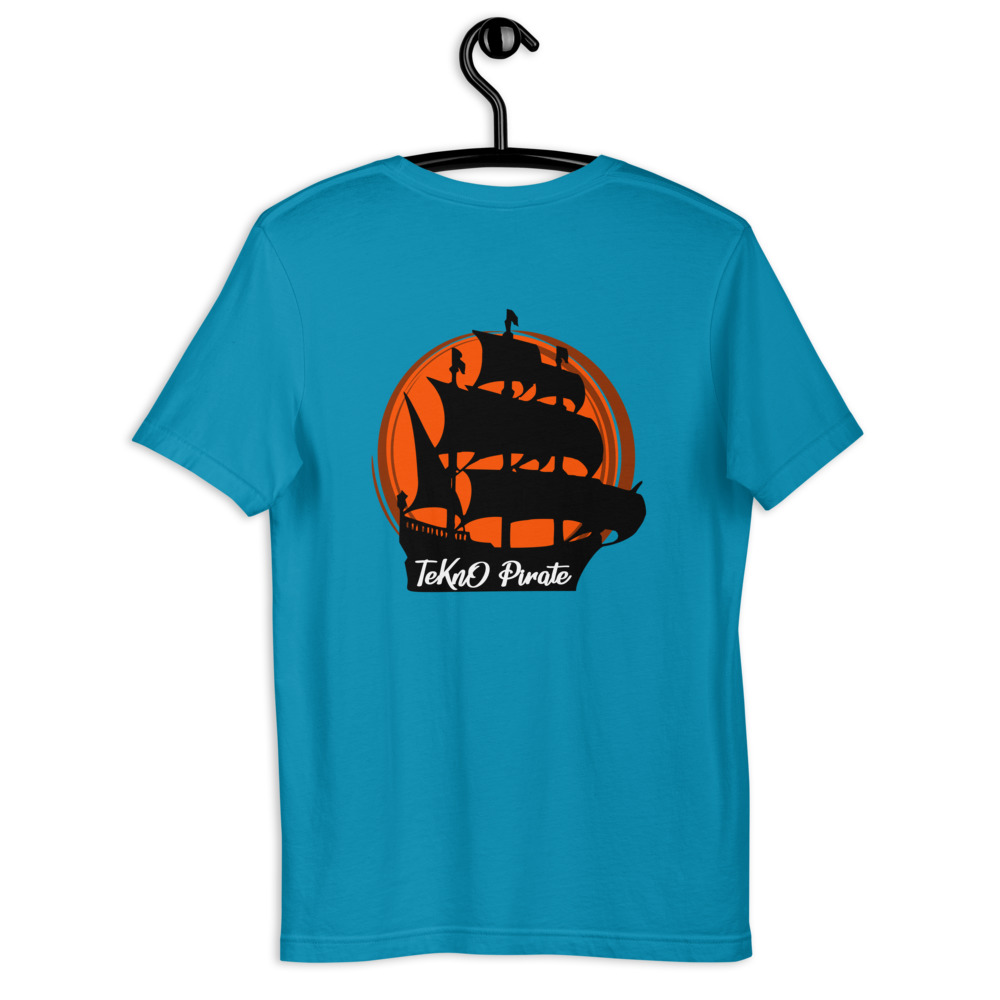 Tshirt tekno pirate imprimé au dos – Image 9