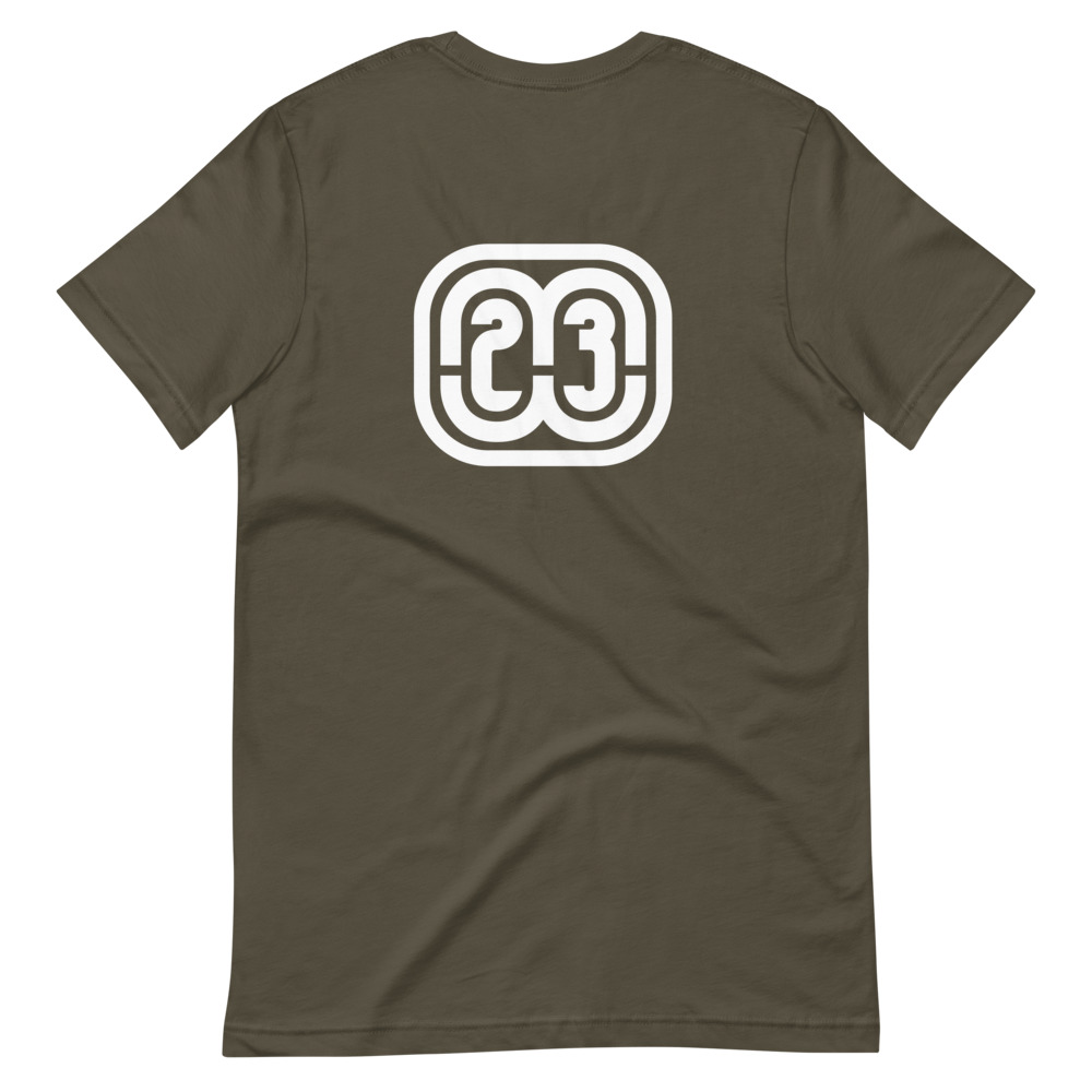 Tshirt 23 imprimé au dos – Image 4