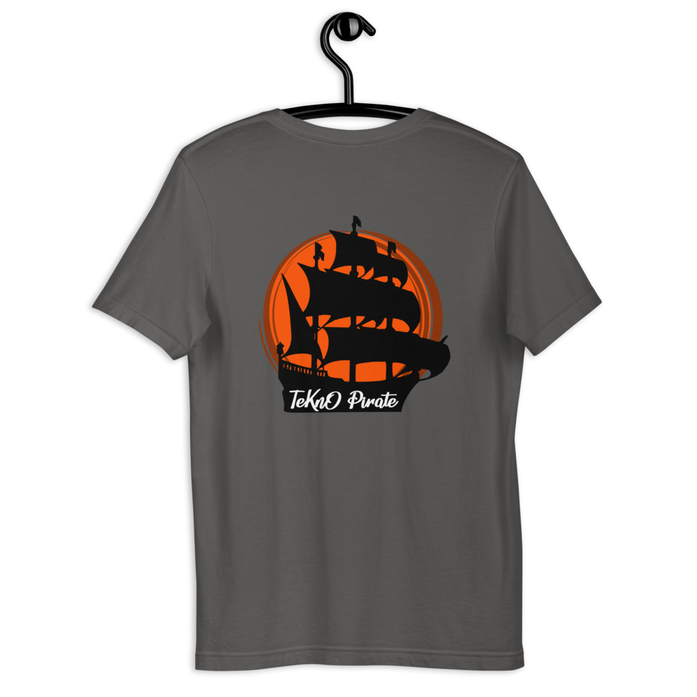 Tshirt tekno pirate imprimé au dos – Image 7