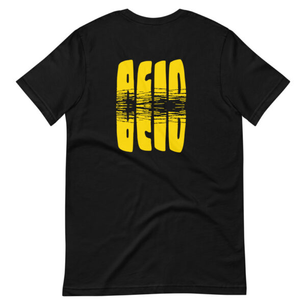 Tshirt acid imprimé au dos