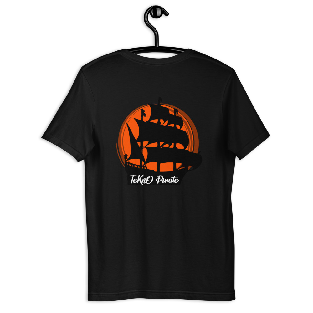 Tshirt tekno pirate imprimé au dos – Image 2