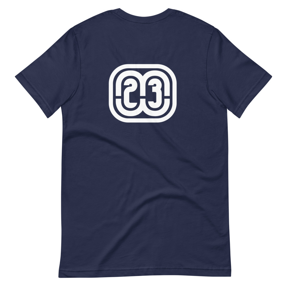 Tshirt 23 imprimé au dos – Image 2