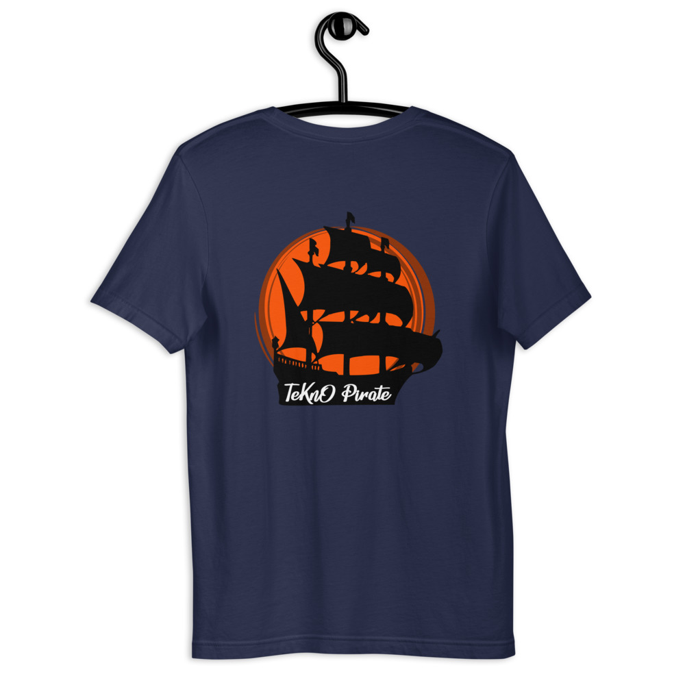 Tshirt tekno pirate imprimé au dos – Image 3
