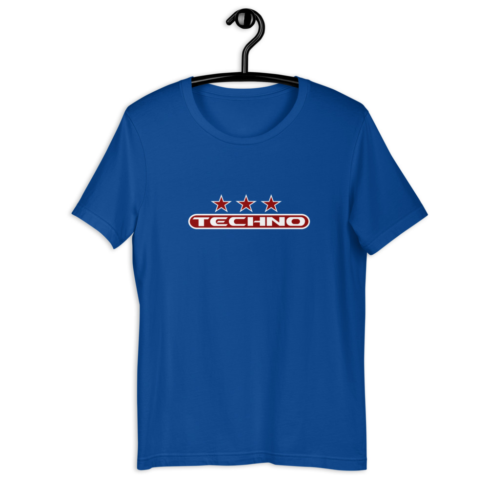 Tshirt techno 7 red – Image 4