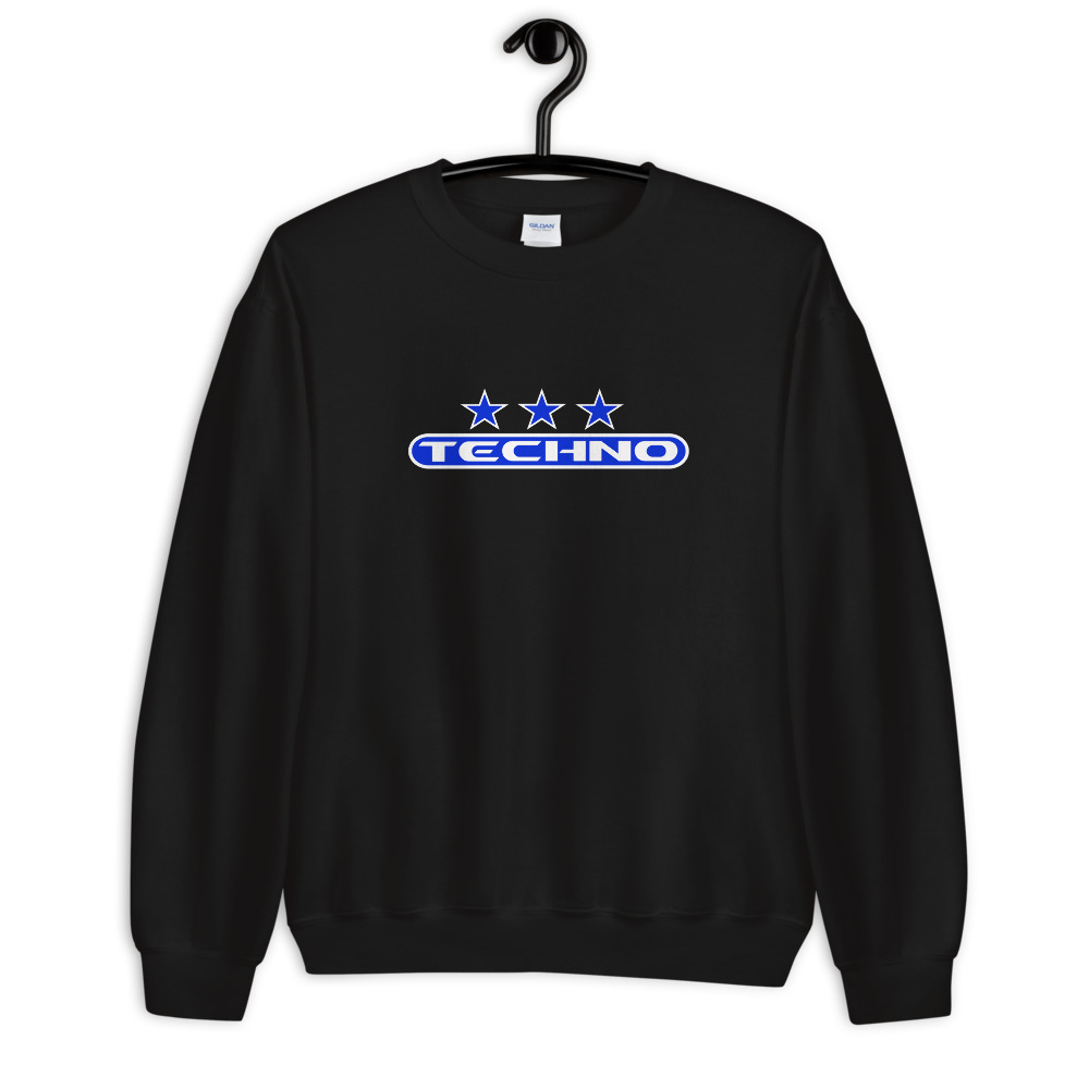 Sweatshirt techno 7 bleu