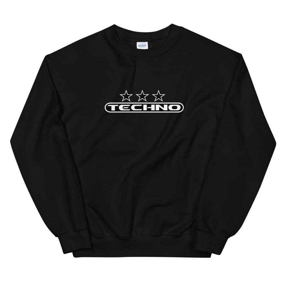 Sweatshirt techno 7 noir – Image 2