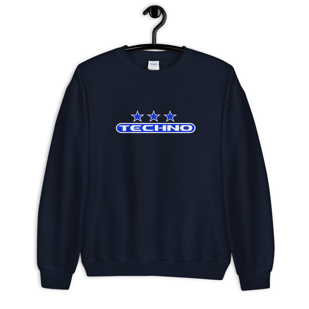 Sweatshirt techno 7 bleu – Image 2