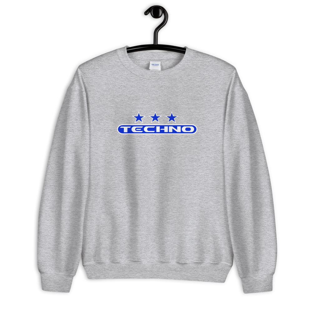Sweatshirt techno 7 bleu – Image 7