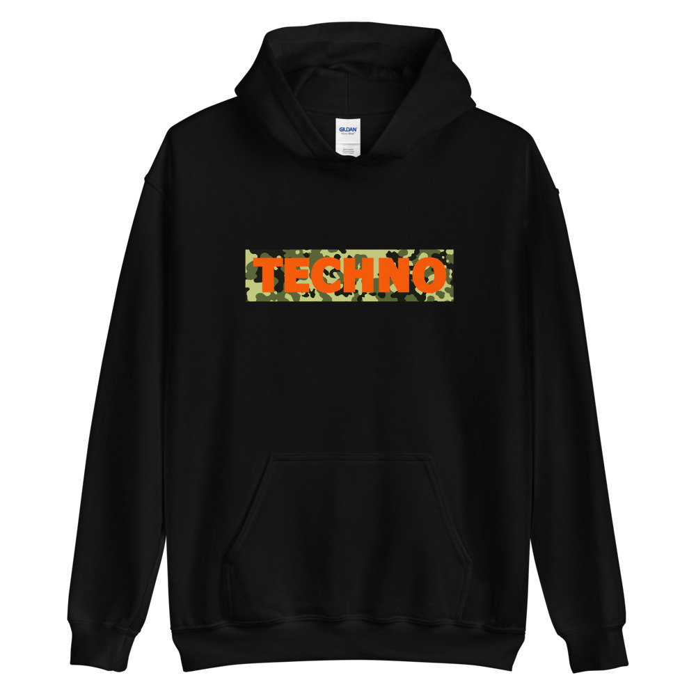 Sweat à capuche techno 17 – Image 2