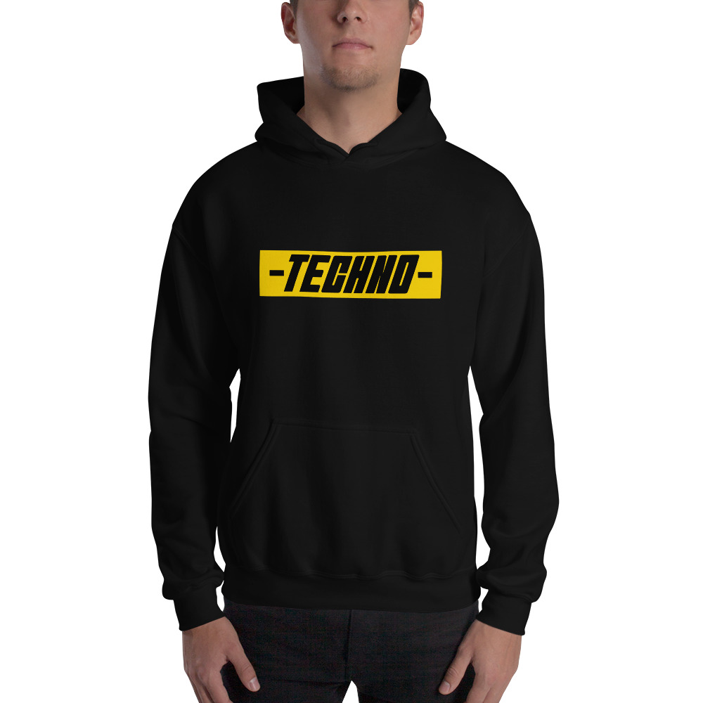 Sweat à capuche techno 22 – Image 2