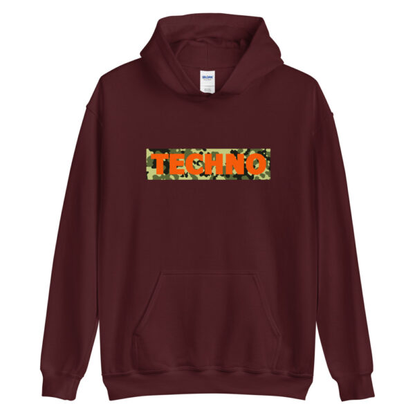 Sweat à capuche techno 17