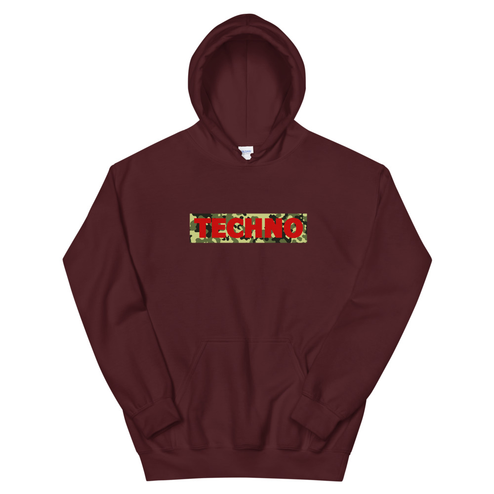 Sweat à capuche techno 18 – Image 4