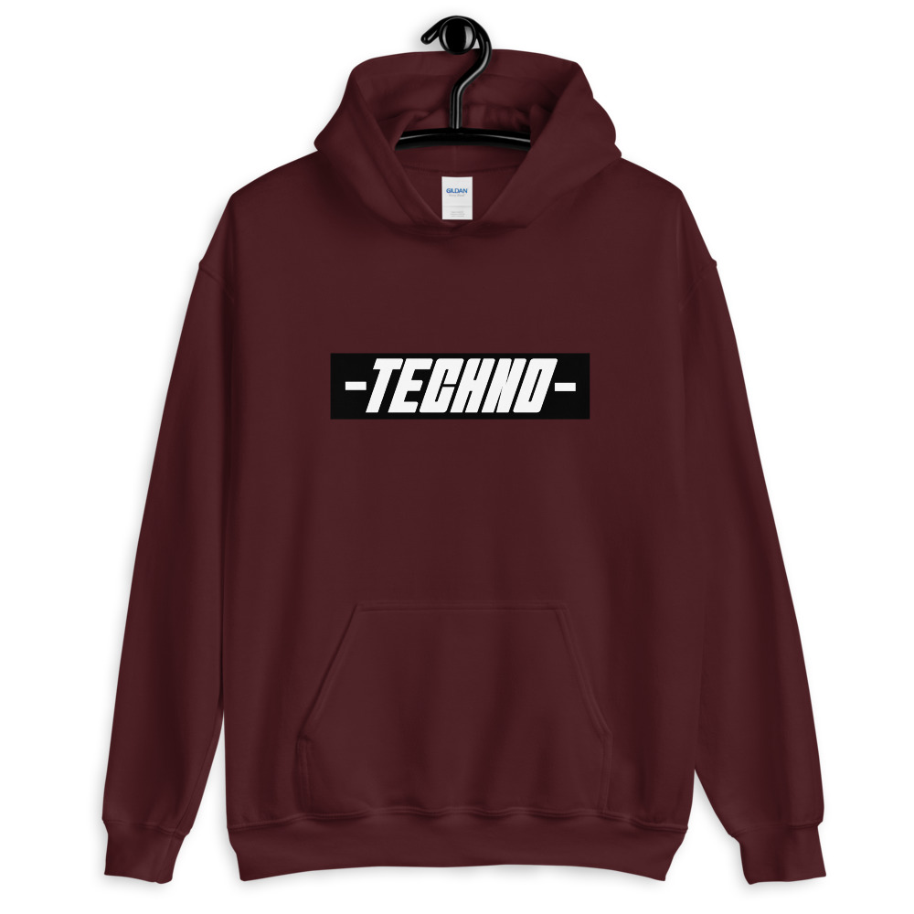 Sweat à capuche techno 19 – Image 3