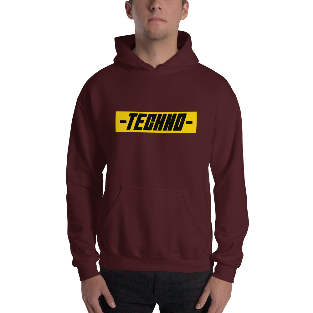 Sweat à capuche techno 22 – Image 4