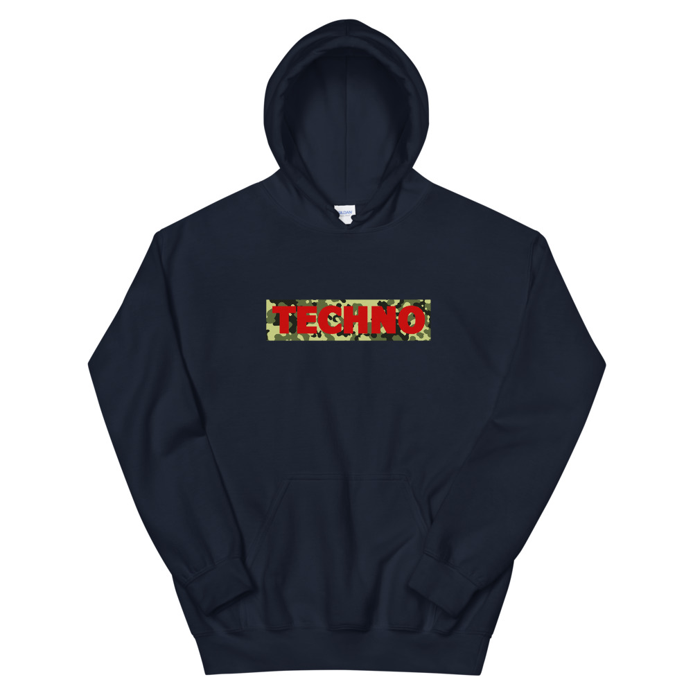 Sweat à capuche techno 18 – Image 3