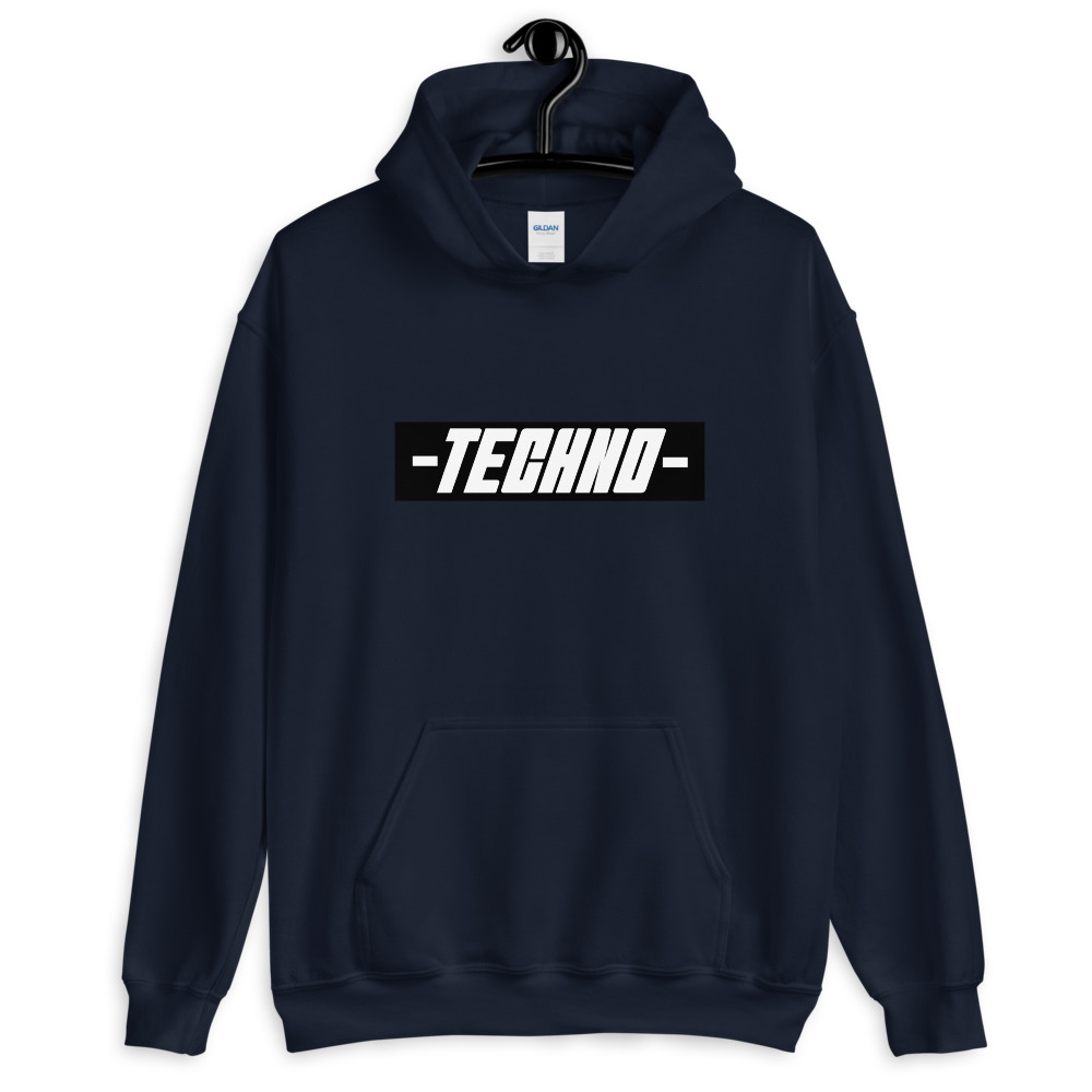 Sweat à capuche techno 19 – Image 2