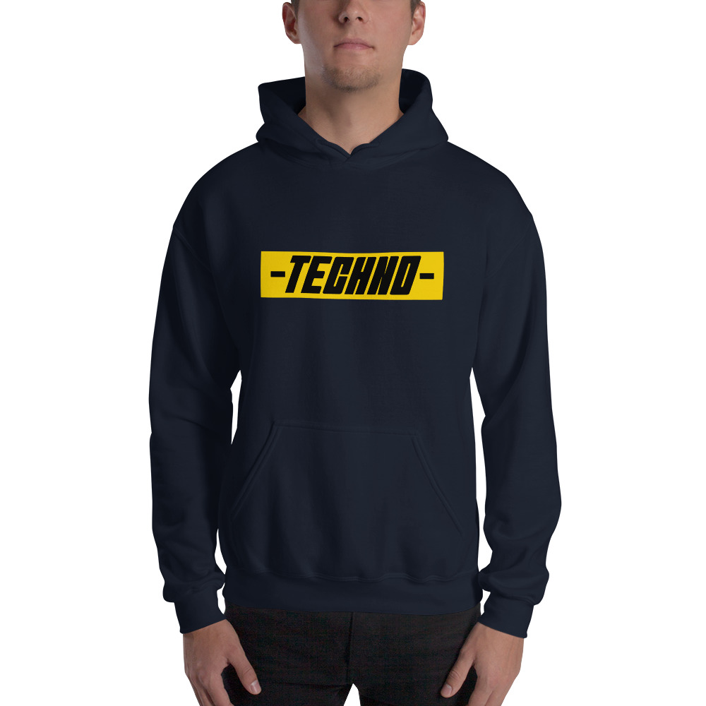 Sweat à capuche techno 22 – Image 3